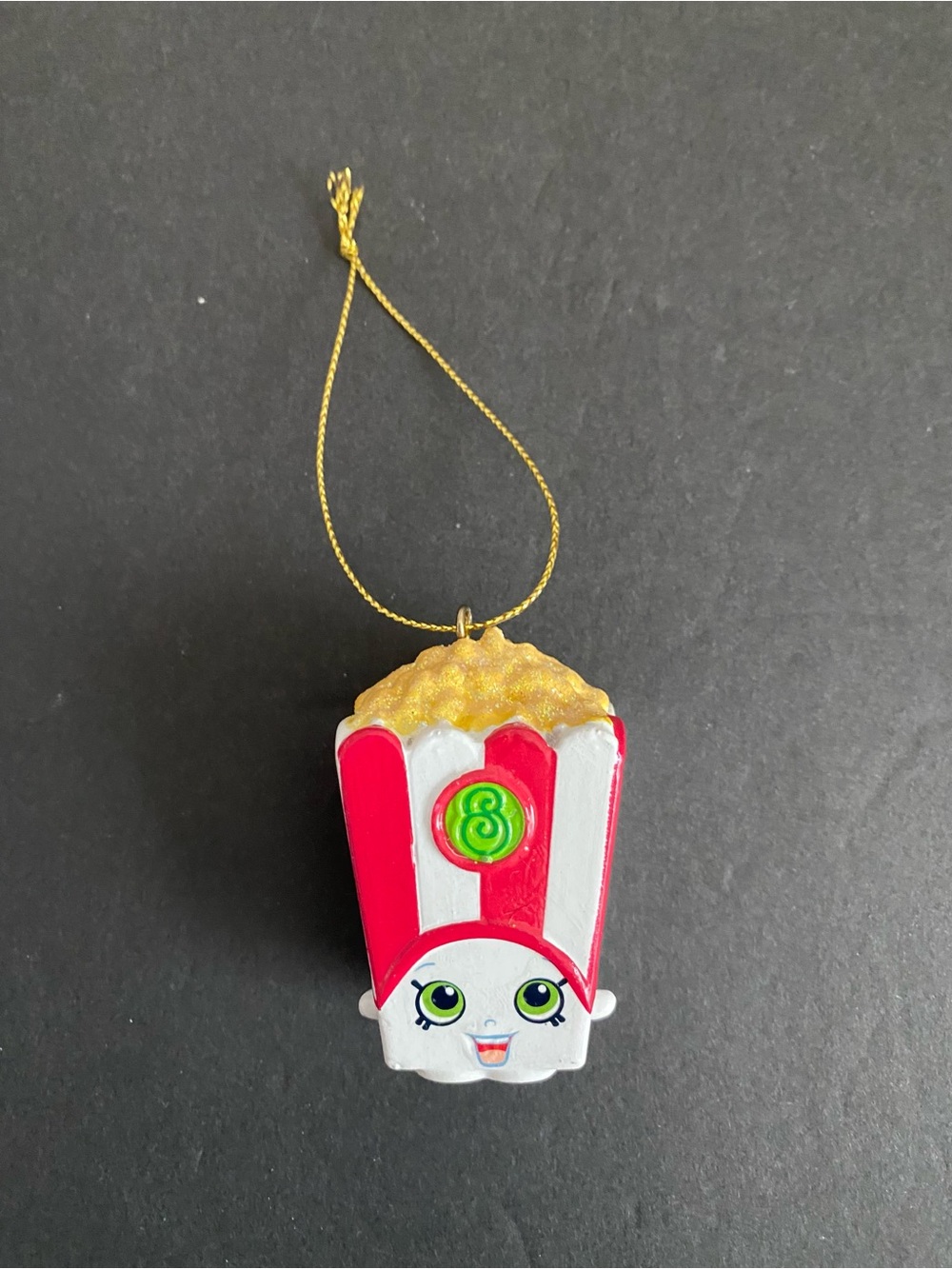 Shopkins Poppy Corn Plastic Ornament -H